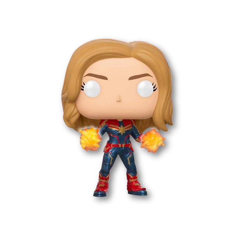 FUNKO POP! MARVEL CAPTAIN MARVEL (GLOW) (WALMART EXCLUSIVE FIGURE) #432