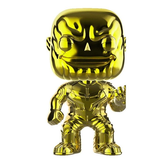 FUNKO POP! 漫威復仇者聯盟無限之戰薩諾斯黃色鉻 (沃爾瑪獨家) #289